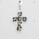 Small Cross - Earrings Stella - 1